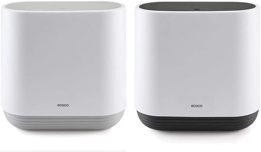 Liteness Práctico Cubo De Basura para Cocina Mini Basura con Tapa, Bote