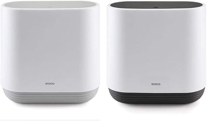 Liteness Práctico Cubo De Basura para Cocina Mini Basura con Tapa, Bote