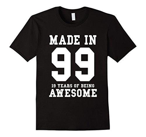 19th birthday gift made in 1999 awesome t-shirt