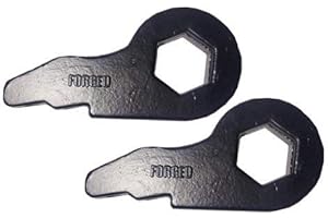 QUALITY SUSPENSION ADVANTAGE QSA 2" Adjustable Torsion DROP LOWERING Keys. Compatible with: 1988-2006 Chevrolet GMC 1500 FORGED OBS/NBS