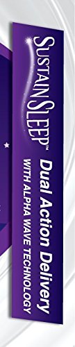 Sleep Aid :: Dual Release Melatonin :: Fast Dissolve Sleeping Capsules with Advanced Alpha Wave Technology for Faster, Deeper Sleep :: Natural, Made in America, 15 Caps, by Sustain Sleep - Thumbnail 2