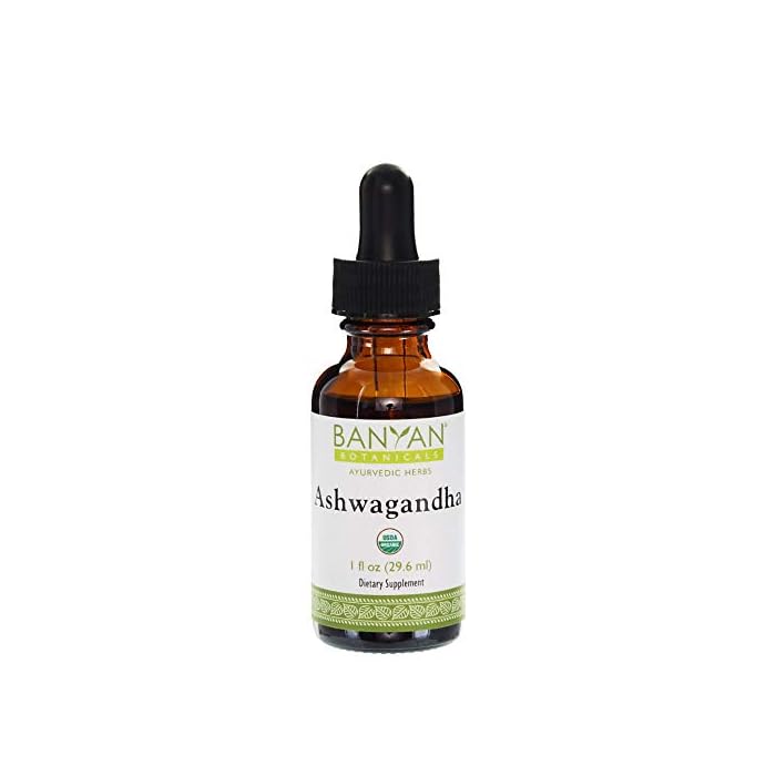 Banyan Botanicals Organic Ashwagandha Extract – Withania somnifera – for Healthy Adrenals & Immune System, Stress Relief…