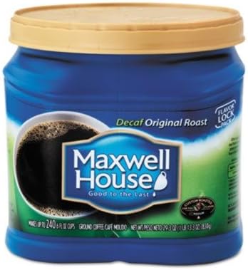MWH04658 UNITED STATIONERS (OP) COFFEE,MAXLL DECAF,33 OZ
