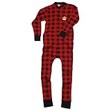 Lazy One Bear Cheeks Adult   Flapjacks Union Suit Onesie