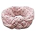 FEITONG(TM) 2015 Fashion Lovely Dot Cross Children Weave Twist Headband Baby Girls Hair Accessories (White)