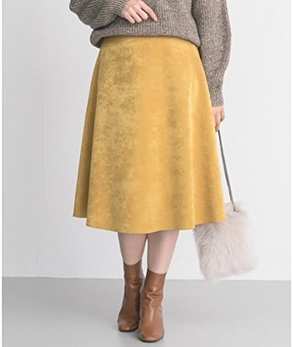 Amazon アーバンリサーチ ロッソ Urban Research Rosso レディススカート Silverlights ボンディングサテン リバーシブルスカート Yellow Nv 38 スカート 通販