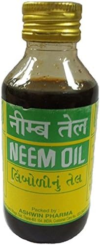 100ml- Herbal Neem Oil Essential Oil of NEEM Antiseptic AYURVEDIC Oil UNANI Skin Care Hair Care Insect Repellent (100ml)