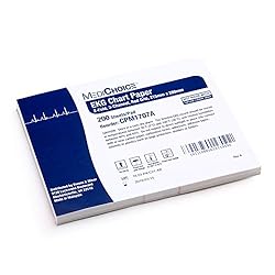 MediChoice EKG Chart Paper, 3 Channel Z-Fold, 200