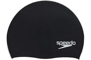 Speedo Unisex-Adult Swim Cap Silicone Elastomeric