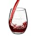 Amandir 1 PCS Romantic Walks at Target Funny Wine Glass 15oz, y-Coffee