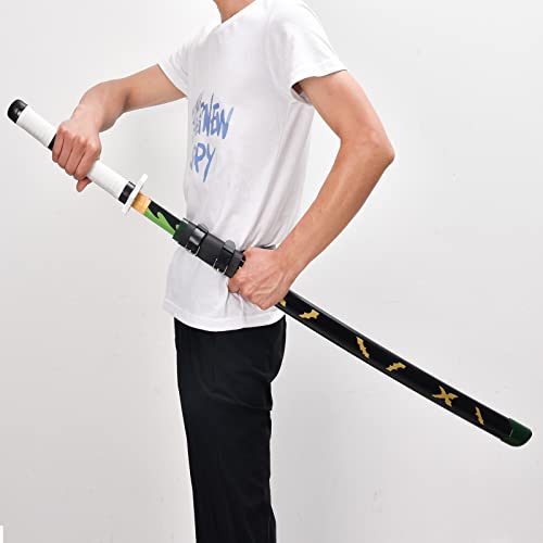 Dem Slaye Blade Houten Samurai Zwaard, Anime Cosplay Ninja Sword Props