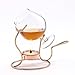 Old Dutch Brandy Warmer with Tea Light and Glass Snifter, 7 by 4-Inch