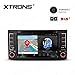 XTRONS 7 Inch Android 8.1 Car Stereo Radio GPS Navigator with Bluetooth 5.0 USB SD DVD Drive Supports Backup Camera DVR Full RCA SWC 4G 3G for VW Touareg 2004-2011