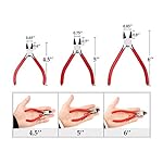 Whizzotech-Wire-Cutter-Diagonal-Cutting-Pliers-Micro-Flush-cut-Side-cutters-6-Inch