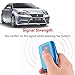 Mofei for Lexus Key Fob Cover - Soft TPU Key Fob Case Protective Sleeve Protector Shell Keyless Remote Control Smart Key Holder Jacket with Key Chain for Lexus RX IS CT GS NX ES RC RCF GSF (Silver)