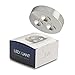 LEDQuant 3 Watt Dimmable Under Cabinet LED Light with Driver, Puck Light, Warm White