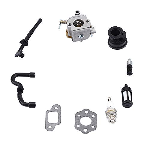 Vergaser für MS170 MS180 017 018 Carb Echo Homelite Kettensägen-Trimmer MEHRWEG VERPACKUNG socialme-eu – Bild 4