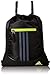 adidas Alliance Sackpack, Drawstring, Lightweight Small Gym Bag for Women, Soccer Backpack, Black/Black Jersey/Onix/Semi Solar Yellow, One Size