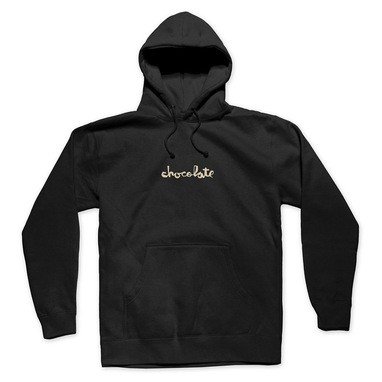 Chocolate Mid Chunk Hoodie - Black - MD