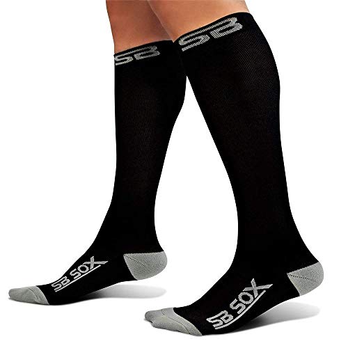 SB SOX Compression Foot Sleeves for Men & Women Best Plantar