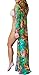 Bathing Suit Cover Ups for Women Chiffon Boho Beach Coverup Swimwear Kimono Cardigan Bikini Swim Cover Up Beach Dress Green