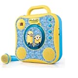 Singing Machine Minions CD+G Karaoke System with Wired Microphone (OK-3415M)