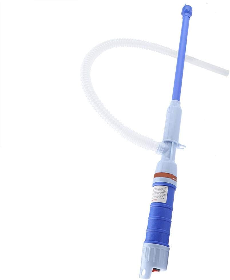 Battery-Operated Liquid Transfer Pump Electric Liquid Transfer Siphon Pump Hand Fuel Transfer Pumps with Bendable Suction Tube for Gas Oil Diesel(Blue) - Image 3