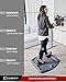 CUBEFIT Terramat | The Original Anti Fatigue Standing Desk Mat with Built-in Acupuncture Balance Bar for 11 possible stances! [Must-Have for Any Standing Desk] (Gray)