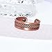 LONGRN-Magnetic Copper Ring Adjustable Size for Arthritis for Men and Women