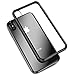 Mkeke Compatible with iPhone Xs Case,iPhone X Case,Clear Anti-Scratch Shock Absorption Cover Case iPhone Xs/X (Black)