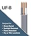 Southwire 13055922 12/2WG UF Wire 50-Foot, Copper