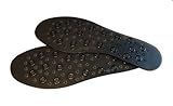 Nikken 1 mSteps Insoles with Acupressure Massage Nodes, 20214, Men Shoe Sizes 7 to 12, Pair, Cut to Fit, Magnetic Therapy, Improve Blood Circulation, Kenko