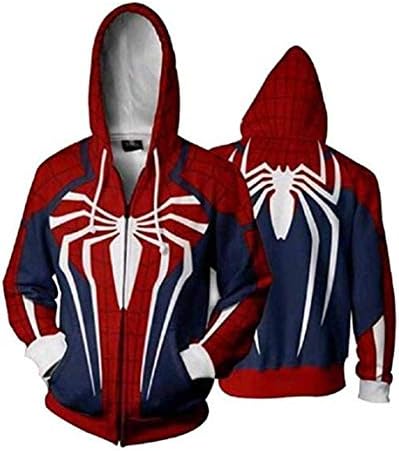 Dark Eyes 3D Mens Hoodie Jacket Superhero Halloween Cosplay Costume