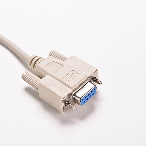 image for UTP 1PC 5ft F/F Serial RS232 Null Modem Cable Female to Female DB9 FTA