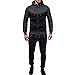 WOCACHI 2022 Mens Outfits Tracksuit 2PCS Set Patchwork Sweatshirt Jogger Sweatpants Spring Summer Athletic Sports Suits