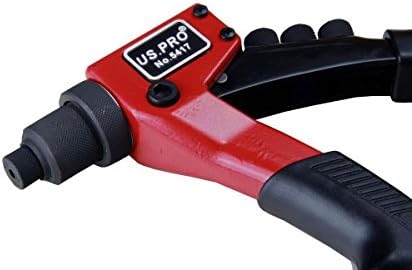 US PRO Single Hand Compact RIVETING Riveter POP Blind Rivet Gun B5417 - Image 3