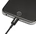 AmazonBasics Lightning to USB A Cable - MFi Certified iPhone Charger - Black, 4-Inch