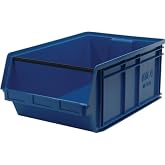 QUANTUM STORAGE SYSTEMS QMS743BL MAGNUM Heavy Duty Part Organizer Blue Bins 29" L x 19" W x 12" H