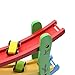 Maggift Ramp Racer,Wooden Ramp Car Toy for Kids, 4 Cars
