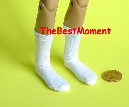 DA_Socks_70278 DRAGON 1:6 ACTION FIGURE 70278 GERMAN ARMY WHITE SOCKS FOR 12" ACTION FIGURE ACCESSORIES (Original from The Best Moment @ Amazon)