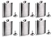 Gifts-Infinity 8 oz Hip Stainless Flask Set of 6 primary
