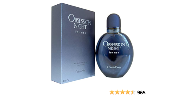 عطر اوبسيشن نايت من كالفين كلاين للرجال 125 مل او دي تواليت Amazon Ae الجمال