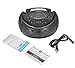 Memorex Portable Top-Loading CD Boombox with AM/FM Radio and 3.50mm Line Input