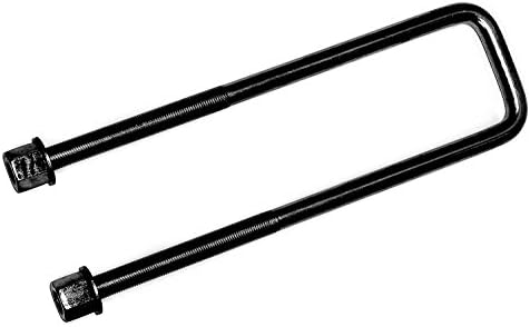 Zone Offroad 9/16" x 2-1/2" x 8-3/4" Square U-bolts Set of 4 Made in the USA