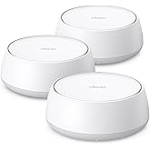 TP-Link Deco BE5000 Dual-Band WiFi 7 Mesh System (Deco BE25) – Supports 150+ Devices, 5GHz/2.4GHz, 2.5Gbps Ports, MLO, 4K-QAM