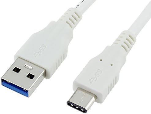 Hungcaldia USB3.0 Type C High-Speed USB 3.1 Data Cable For Macbook Pixel C Nexus 5X Nexus 6P and Other Typc C Device (White)