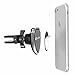 Car Phone Holder, F-color Magnetic Car Mount Phone Holder for Car Air Vent Cell Phone Holder for iPhone X 8 7 6 6S Plus 5S 5, Samsung Galaxy S8, Google Pixe, LG, HTC, GPS Devices, Stable, Black