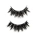 Arison 3D Mink Lashes False Fake Eyelashes Wispy Strips Silk Reusable Handmade Real Long Fur Soft Dramatic Natural Look 1 Pair Package for Women Makeup HF806