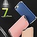 iPhone 7 Plus Battery Case,NUTK 3500mAh 3 in 1 Combo Protable Slim Ultra Thin Hard Luxury Extended Charging Backup Power Case Cover,Rechargeable Power Bank Charging Case for iPhone 7 Plus.Rose Gold