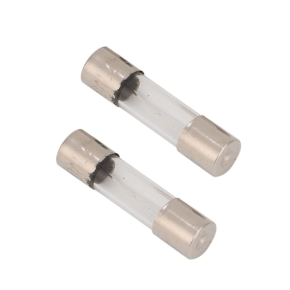ZJchao 2pcs Mobility Scooter Fuse 5x20mm, Transparent Tube Elder E Scooter Bike Mobility Scooter Accessory 10A
